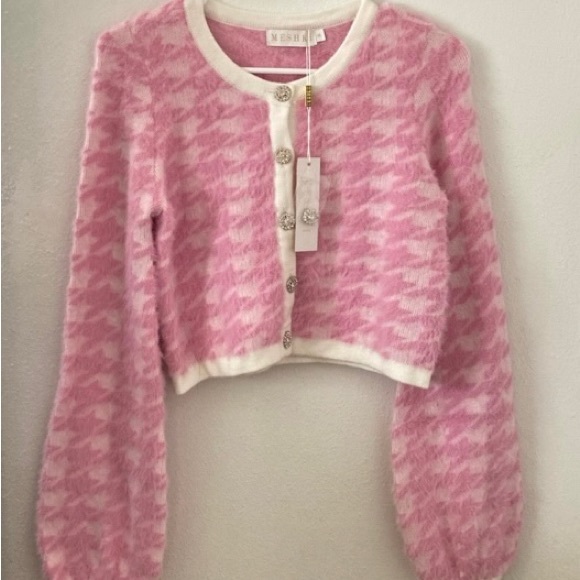 Meshki Sweaters - Meshki Diamanté Sweater